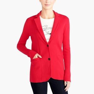 J Crew Mercantile Sweater Blazer XS